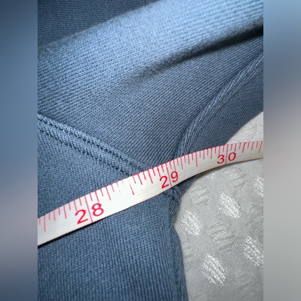 Lululemon Perfectly Oversized Crew Pullover. Size 12. Lake Blue - Picture 5 of 7
